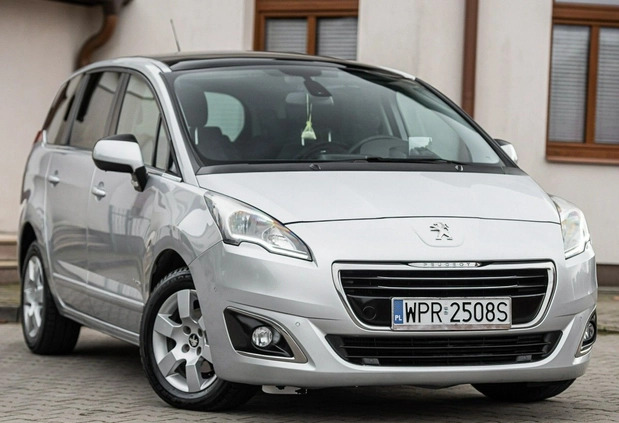 Peugeot 5008 cena 32700 przebieg: 236000, rok produkcji 2014 z Nysa małe 596
